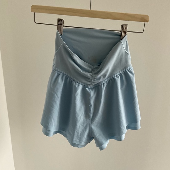 Aerie OFFLINE Real Me Crossover Flowy Short in Blue Breeze - Picture 8 of 9